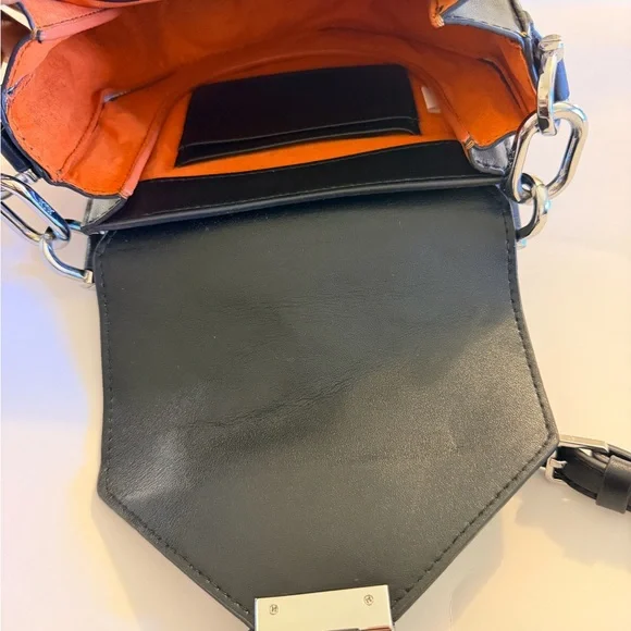 MCM Patricia shoulder bag in black Visetos monogram - Picture 15 of 15